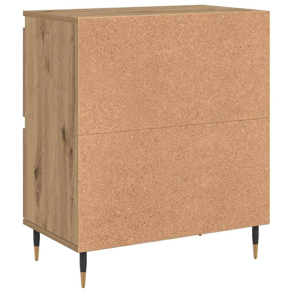 vidaXL Sideboards 3 pcs rovere artigianale 180 x 35 x 70 cm