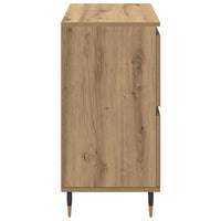 vidaXL Sideboards 3 pcs rovere artigianale 180 x 35 x 70 cm