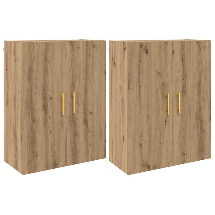 Armadi da Muro 2 pcs rovere artigianale 69.5 x 34 x 90 cm 3394513