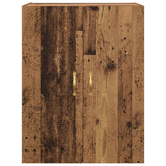 Armadi da Muro 2 pcs Legno vecchio 69.5 x 34 x 90 cm 3394518