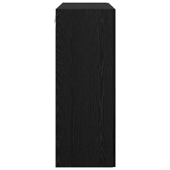 Armadi da Muro 2 pcs Rovere nero 69.5 x 34 x 90 cm 3394520