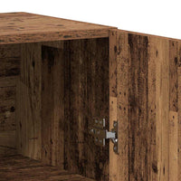 vidaXL Credenza Legno vecchio 69.5 x 34 x 90 cm Legno multistrato