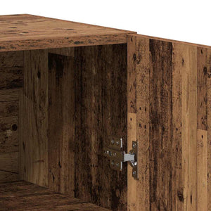 vidaXL Credenza Legno vecchio 69.5 x 34 x 90 cm Legno multistrato