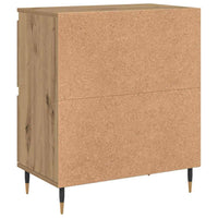 vidaXL Sideboards 2 pcs rovere artigianale 120 x 35 x 70 cm