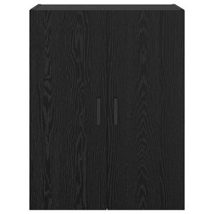 vidaXL Armadi da Muro 2 pcs Rovere nero 69.5 x 34 x 90 cm