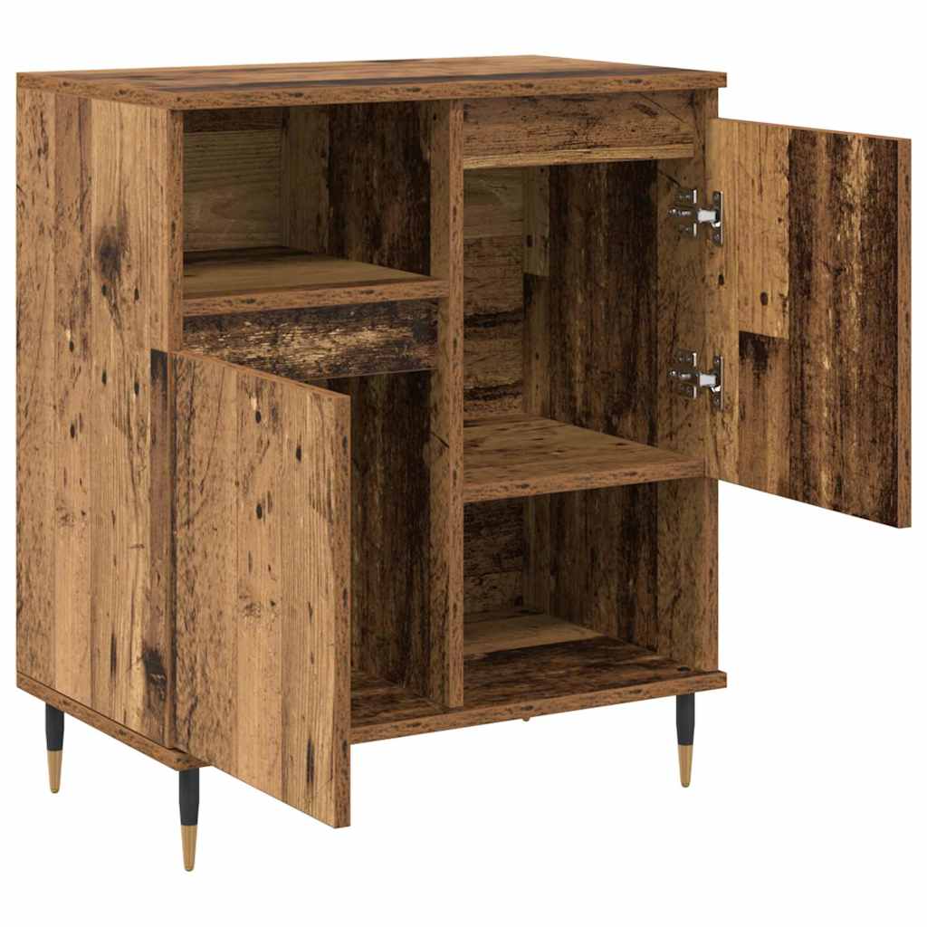 vidaXL Sideboards 3 pcs Legno vecchio 180 x 35 x 70 cm