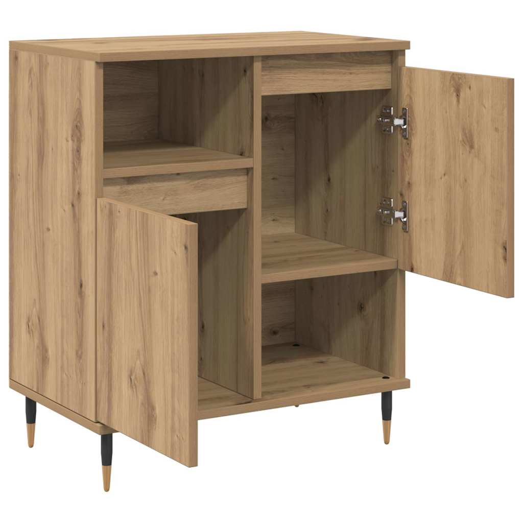 vidaXL Sideboards 3 pcs rovere artigianale 180 x 35 x 70 cm