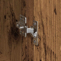 vidaXL Sideboards 2 pcs Legno vecchio 120 x 35 x 70 cm