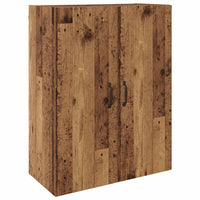 vidaXL Armadi da Muro 2 pcs Legno vecchio 69.5 x 34 x 90 cm