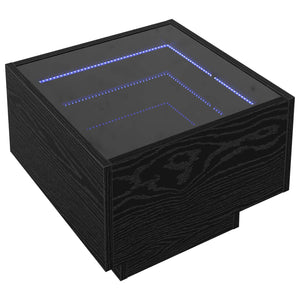 Tavolino da salotto Rovere Nero 40 x 40 x 30 cm 3394556