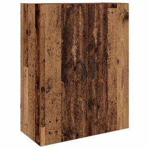 Credenza 2 pz-Set di 2 Buffet-Armadio da cucina Legno vecchio Legno multistrato 615420