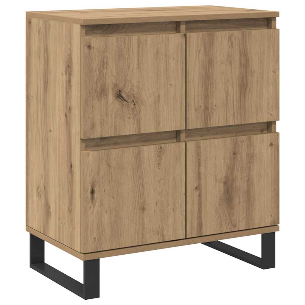 vidaXL Sideboards 3 pcs rovere artigianale 180 x 35 x 70 cm