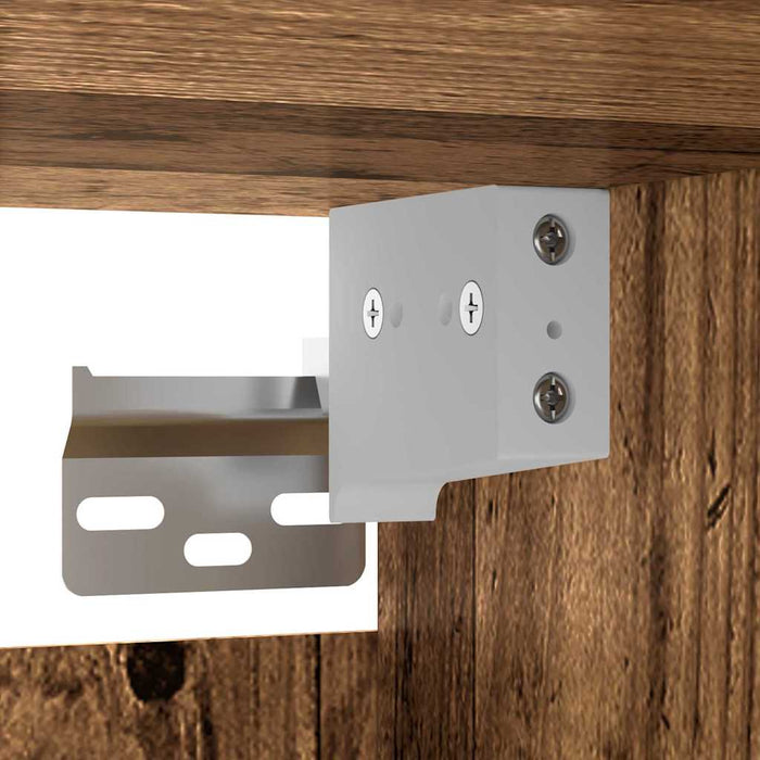 Armadi da Muro 2 pcs Legno vecchio 69.5 x 34 x 90 cm 3394581