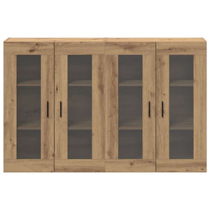 vidaXL Armadi da Muro 2 pcs rovere artigianale 69.5 x 34 x 90 cm