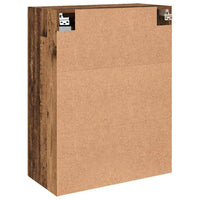 vidaXL Armadi da Muro 2 pcs Legno vecchio 69.5 x 34 x 90 cm