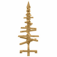 Albero di Natale in legno Marrone 90 cm Legno di pino massello 42016698