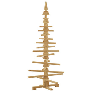 Albero di Natale in legno Marrone 150 cm Legno di pino massello 42016700