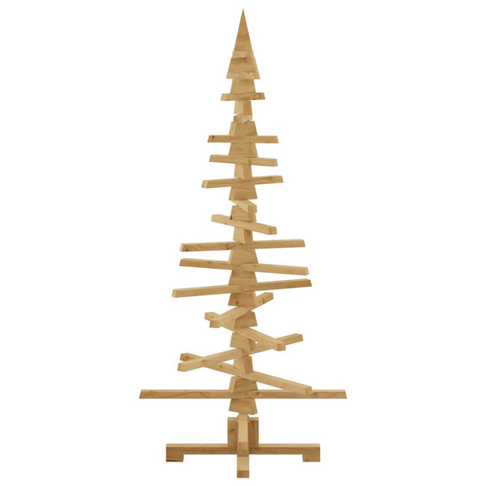 Albero di Natale in legno Marrone 150 cm Legno di pino massello 42016700