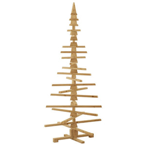 Albero di Natale in legno Marrone 180 cm Legno di pino massello 42016701