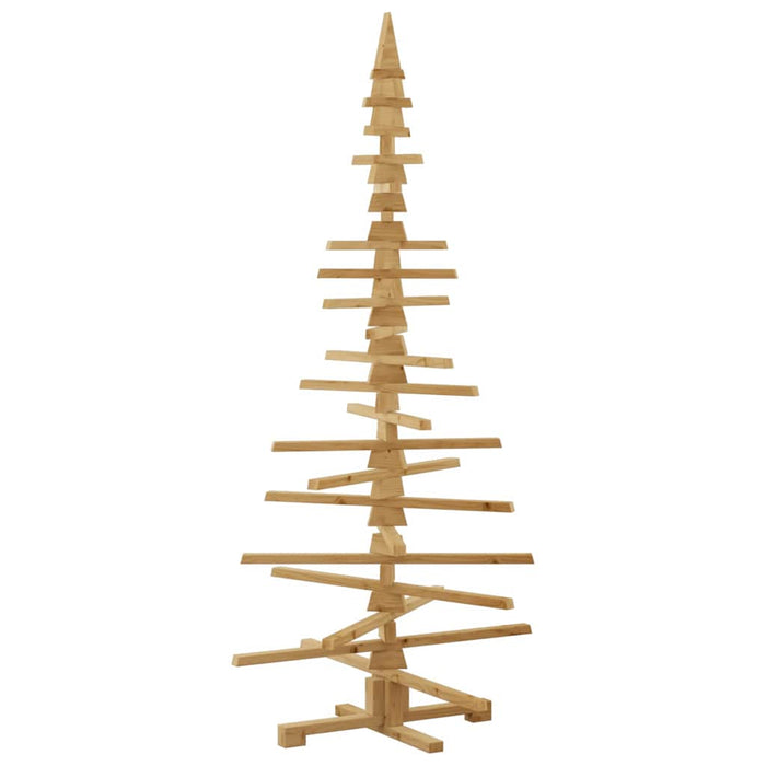 Albero di Natale in legno Marrone 180 cm Legno di pino massello 42016701