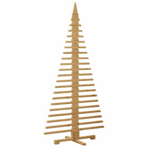 Albero di Natale in legno Marrone 180 cm Legno di pino massello 42016701