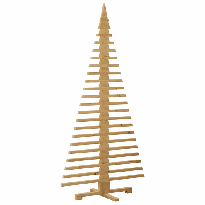 Albero di Natale in legno Marrone 180 cm Legno di pino massello 42016701