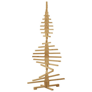 Albero di Natale in legno Marrone 180 cm Legno di pino massello 42016701