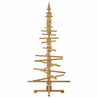 Albero di Natale in legno Marrone 180 cm Legno di pino massello 42016701