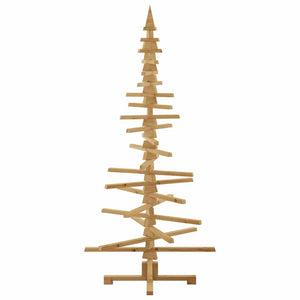 Albero di Natale in legno Marrone 180 cm Legno di pino massello 42016701