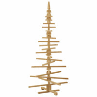 Albero di Natale in legno Marrone 180 cm Legno di pino massello 42016701