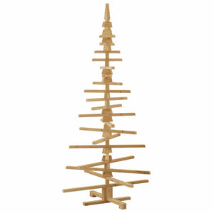 Albero di Natale in legno Marrone 180 cm Legno di pino massello 42016701