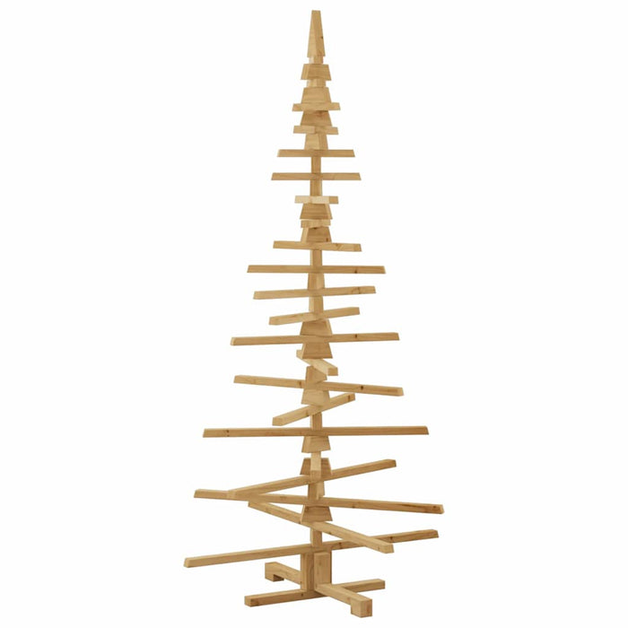 Albero di Natale in legno Marrone 180 cm Legno di pino massello 42016701
