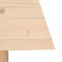 Alberi di Natale Naturale 60 cm Legno di pino massello 42016703