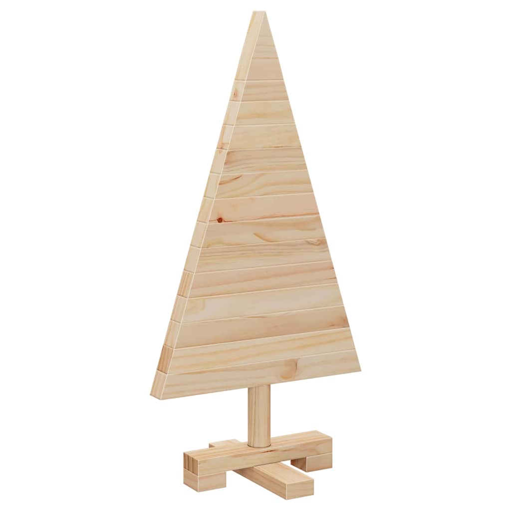 Alberi di Natale Naturale 60 cm Legno di pino massello 42016703