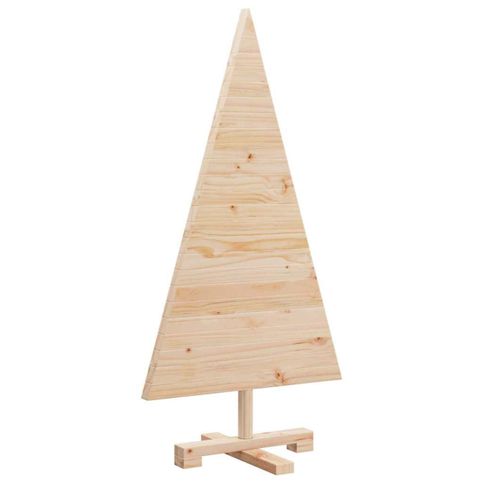 Alberi di Natale Naturale 90 cm Legno di pino massello 42016704