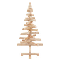 Alberi di Natale Naturale 90 cm Legno di pino massello 42016704