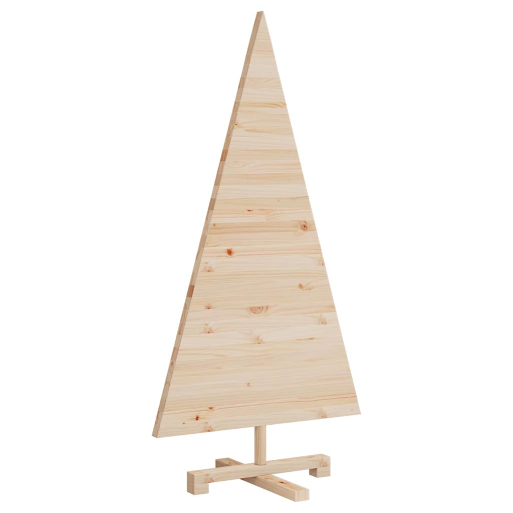 Alberi di Natale Naturale 120 cm Legno di pino massello 42016705