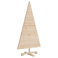 Alberi di Natale Naturale 120 cm Legno di pino massello 42016705