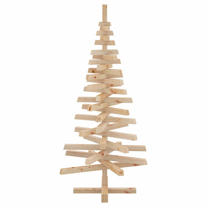Alberi di Natale Naturale 120 cm Legno di pino massello 42016705