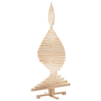 Alberi di Natale Naturale 150 cm Legno di pino massello 42016706