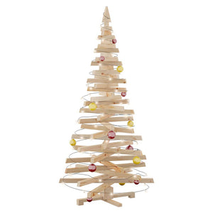 Alberi di Natale Naturale 180 cm Legno di pino massello 42016707