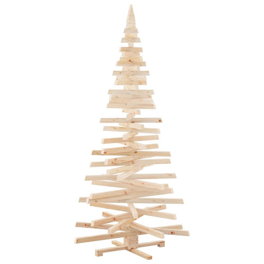 Alberi di Natale Naturale 210 cm Legno di pino massello 42016708