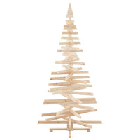 Alberi di Natale Naturale 210 cm Legno di pino massello 42016708