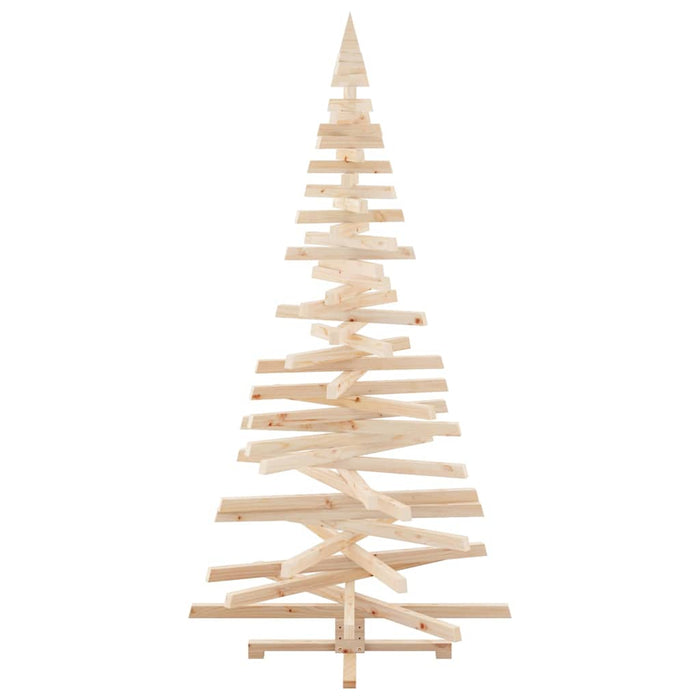 Alberi di Natale Naturale 210 cm Legno di pino massello 42016708