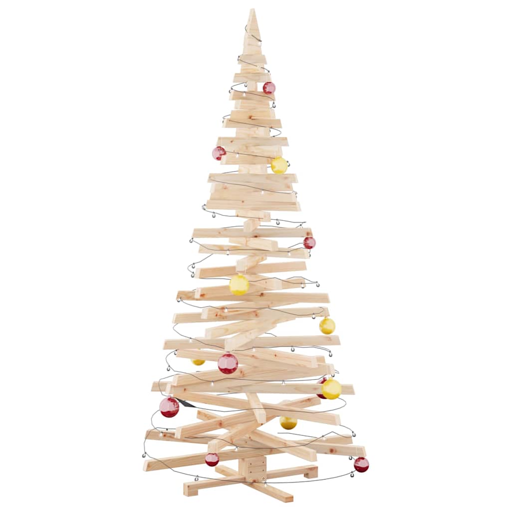 Alberi di Natale Naturale 210 cm Legno di pino massello 42016708