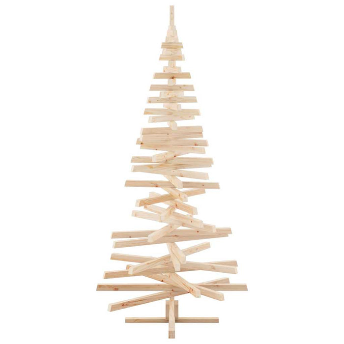 Alberi di Natale Naturale 210 cm Legno di pino massello 42016708