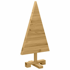 Alberi di Natale Marrone 60 cm Legno di pino massello 42016709