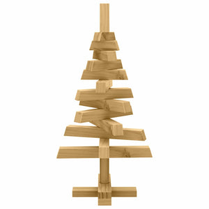 Alberi di Natale Marrone 60 cm Legno di pino massello 42016709