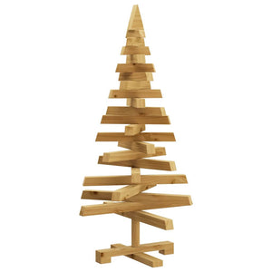 Alberi di Natale Marrone 90 cm Legno di pino massello 42016710