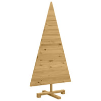 Alberi di Natale Marrone 120 cm Legno di pino massello 42016711